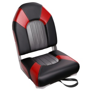 High Back Folding Fishing Boat Seat