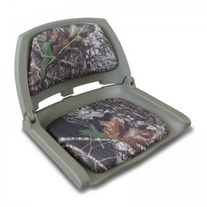 New Camouflage Plastic Shell Folding Boat Seat