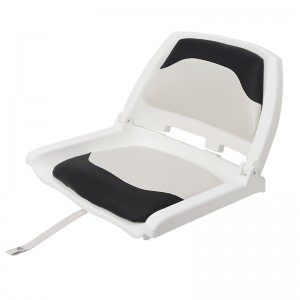 Xgear Padded Folding Molded Boat Seat